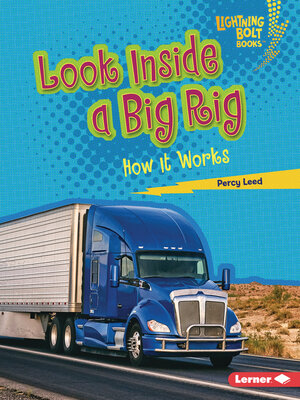 cover image of Look Inside a Big Rig